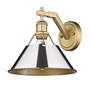 2_Orwell 10" Wide Wall Sconce in Brushed Champagne Bronze with Chrome more views