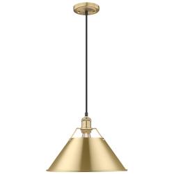 Orwell 14" Wide Pendant in Brushed Champagne Bronze