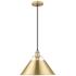 Orwell 14" Wide Pendant in Brushed Champagne Bronze