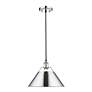 1_Orwell 14" Wide Pendant in Chrome