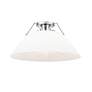 2_Orwell 18 3/4" Wide 3-Light Flush Mount in Chrome with Opal Glass more views