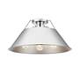 2_Orwell 18 3/4" Wide 3-Light Flush Mount in Chrome more views