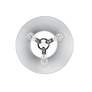 3_Orwell 18 3/4" Wide 3-Light Flush Mount in Chrome more views