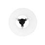 3_Orwell 18 3/4" Wide 3-Light Flush Mount in Matte Black with Opal Glass more views