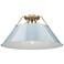 Orwell 18 3/4" Wide Champagne Bronze 3-Light Ceiling Light