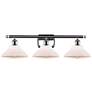 Orwell 26" 3-Light Polished Chrome Bath Light w/ Matte White Shade
