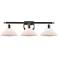Orwell 26" 3-Light Polished Chrome Bath Light w/ Matte White Shade