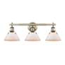 2_Orwell 27 1/4" Wide Aged Brass 3-Light Vanity Bath Light more views