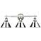 Orwell 27 1/4" Wide Chrome 3-Light Vanity Bath Light