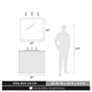 4_Orwell 27 1/4" Wide Chrome 3-Light Vanity Bath Light more views