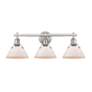 2_Orwell 27 1/4" Wide Pewter 3-Light Vanity Bath Light more views
