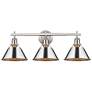 2_Orwell 27 1/4" Wide Pewter 3-Light Vanity Bath Light more views