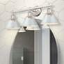 1_Orwell 27 1/4" Wide Pewter 3-Light Vanity Bath Light