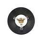 3_Orwell 3-Light Flush Mount in Champagne Bronze with Matte Black more views