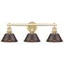 1_Orwell 3-Light Vanity Light in Champagne Bronze with Rubbed Bronze