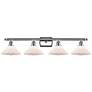 1_Orwell 36" 4-Light Polished Chrome Bath Light w/ Matte White Shade