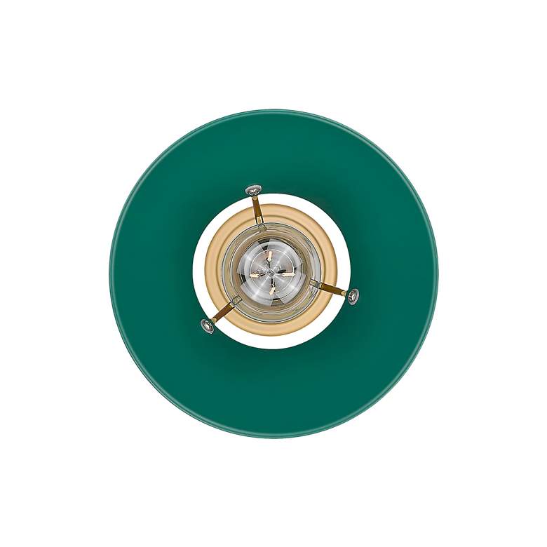 Image 4 Orwell 7.5" Wide Small Pendant in Brushed Champagne Bronze with Pine G more views
