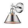 2_Orwell 7 1/2" Wide Bath Fixture in Chrome with Pewter more views