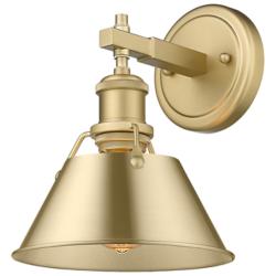 Orwell 7 1/2" Wide Wall Sconce in Brushed Champagne Bronze