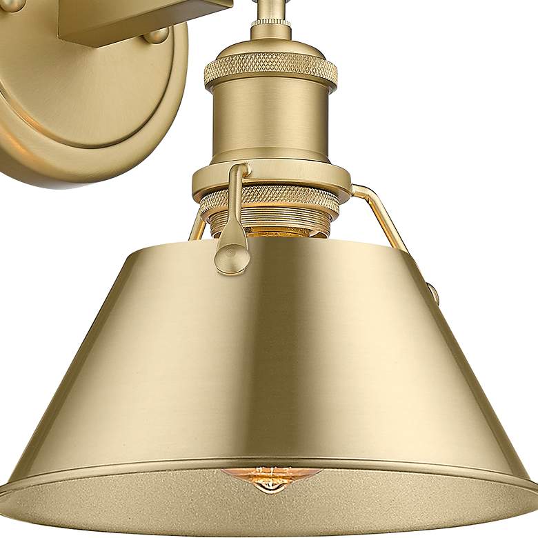 Image 2 Orwell 7 1/2" Wide Wall Sconce in Brushed Champagne Bronze more views