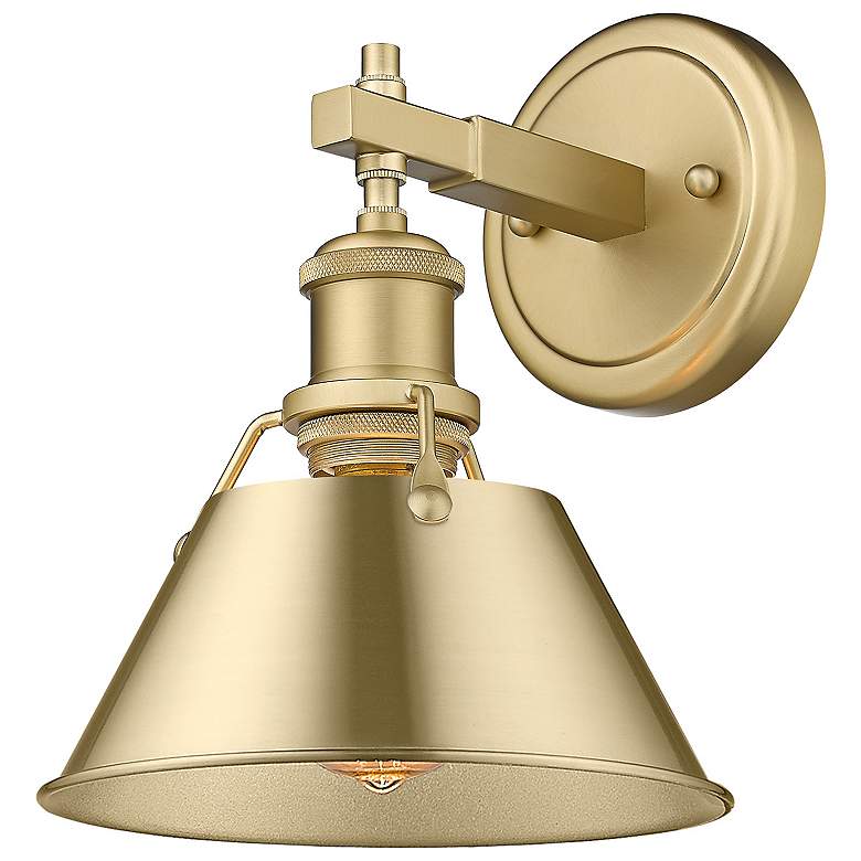 Image 3 Orwell 7 1/2" Wide Wall Sconce in Brushed Champagne Bronze more views