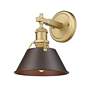 2_Orwell 7 1/2" Wide Wall Sconce in Champagne Bronze with Rubbed Bronze more views