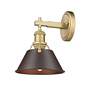 3_Orwell 7 1/2" Wide Wall Sconce in Champagne Bronze with Rubbed Bronze more views