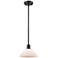 Orwell 8" LED Mini Pendant - Oil Rubbed Bronze - Matte White Shade