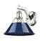 Orwell 9 3/4" High Chrome Wall Sconce