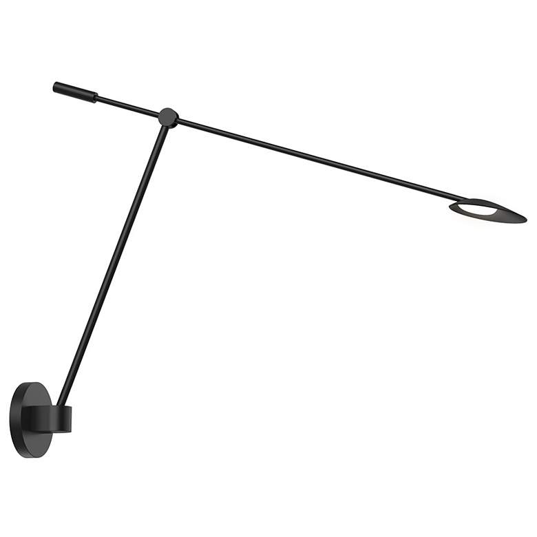Image 1 Orwell Black Adjustable Wall Lamp