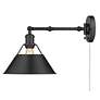 6_Orwell Matte Black Swing Arm Wall Lamp more views