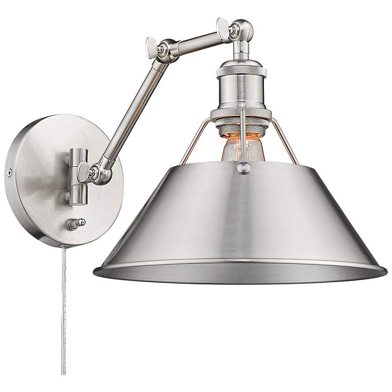 Image 1 Orwell Pewter Swing Arm Wall Lamp