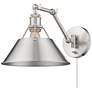 1_Orwell Pewter Swing Arm Wall Lamp