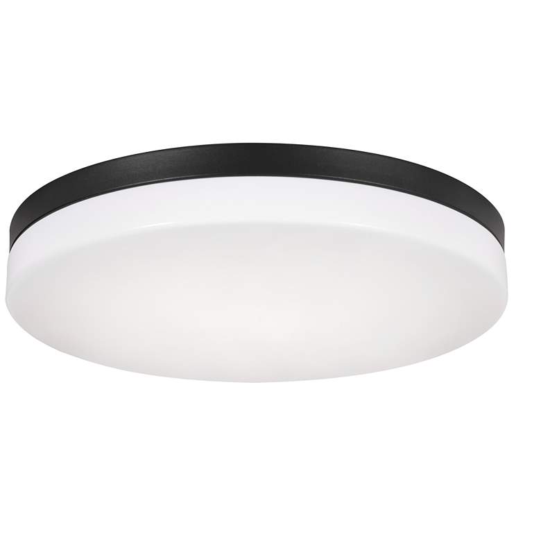 Image 1 Oscar 14" Flush Mount - Black