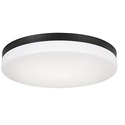 Oscar 14" Flush Mount - Black
