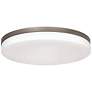 1_Oscar 19" Wide Satin Nickel LED Ceiling Light