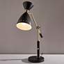 5_Oscar Black and Antique Brass Adjustable Desk Lamp more views