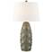 Oscar Textured Jar Ceramic Table Lamp