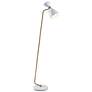 1_Oscar White and Antique Brass Adjustable Floor Lamp