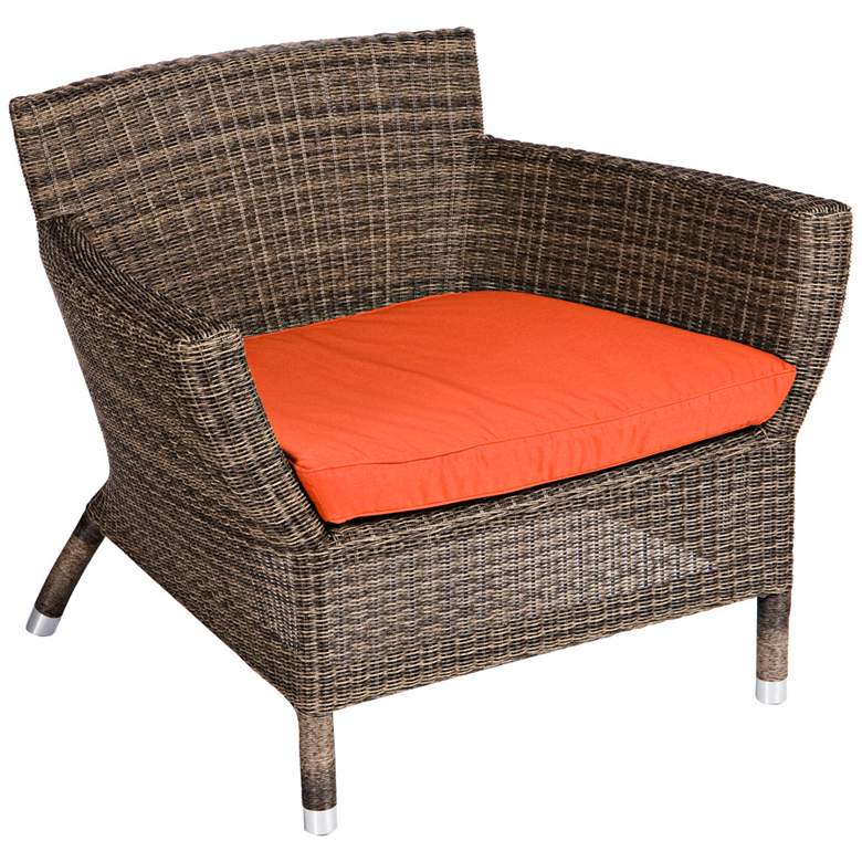 Image 1 Osiris Collection Cayenne Wide Outdoor Low Armchair