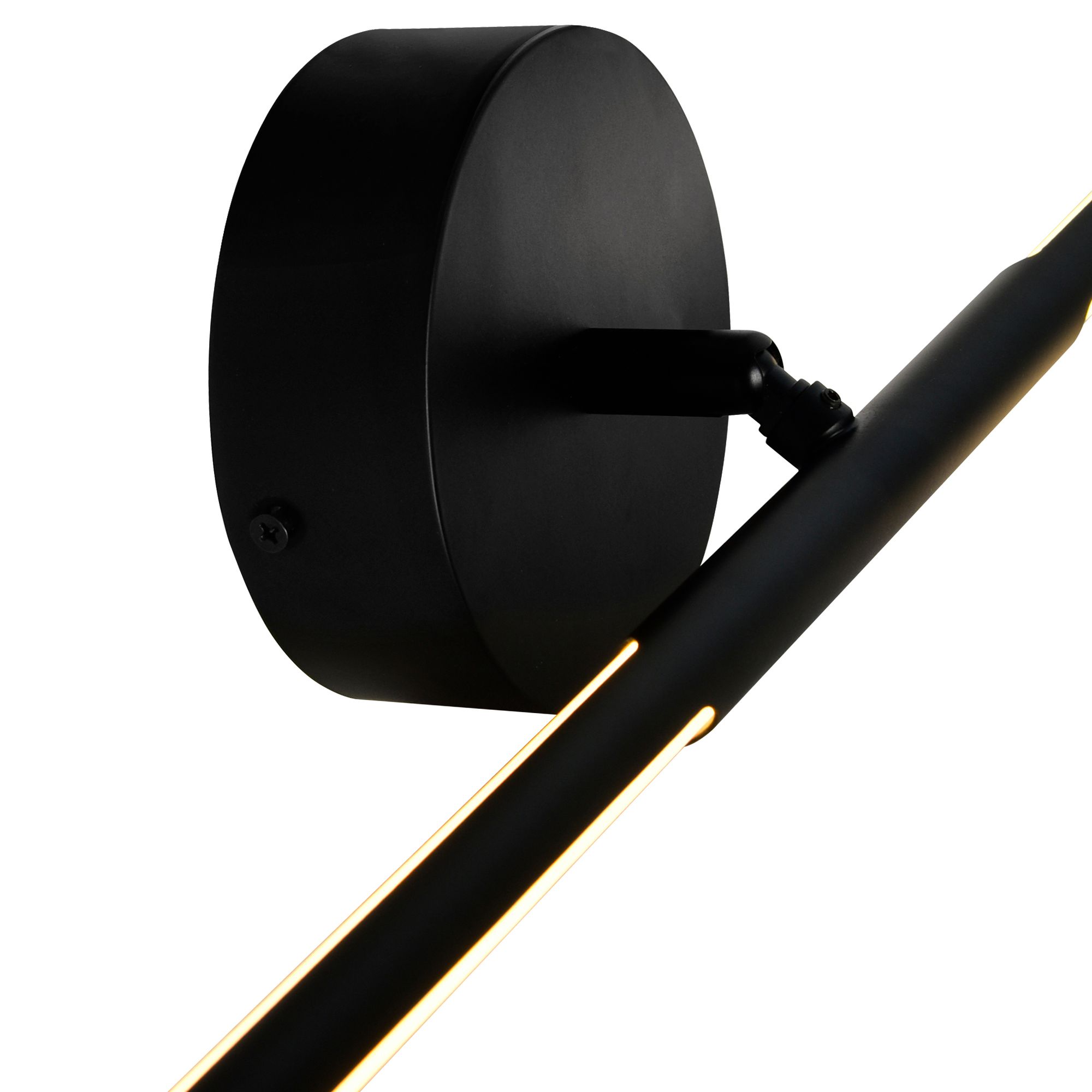 Image 4 Oskil Integrated LED 24in Black Vanity Light more views