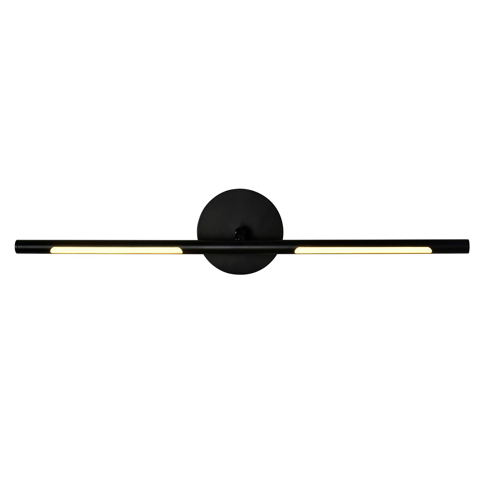 Image 2 Oskil LED Integrated Wall Light With Black Finish more views