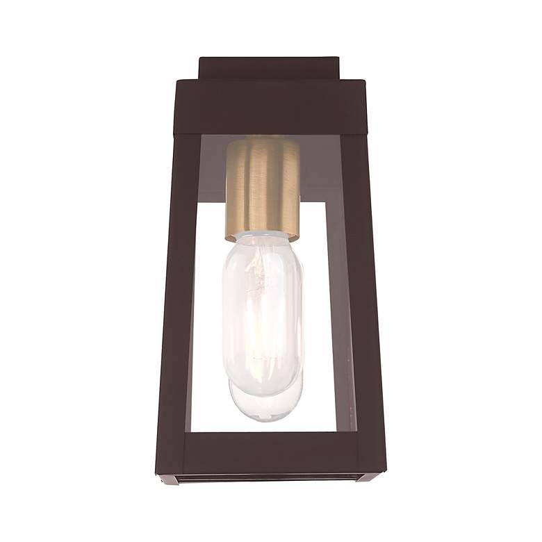 Image 5 Oslo 1 Light Bronze Outdoor Wall Lantern more views