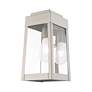 7_Oslo 1 Light Brushed Nickel Outdoor Wall Lantern more views