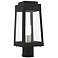 Oslo 15 1/4" High Black Outdoor Post Light