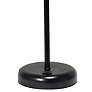 4_Oslo 19 1/2" High Black USB Table Desk Lamp with White Shade more views