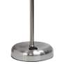 Oslo 19 1/2" High Steel USB Table Desk Lamp with White Shade