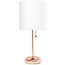 Thumbnail2 of Oslo 19 1/2"H Gold Outlet Table Desk Lamp with White Shade