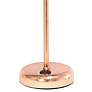 Thumbnail4 of Oslo 19 1/2"H Gold Outlet Table Desk Lamp with White Shade more views