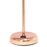 Oslo 19 1/2"H Gold Outlet Table Desk Lamp with White Shade